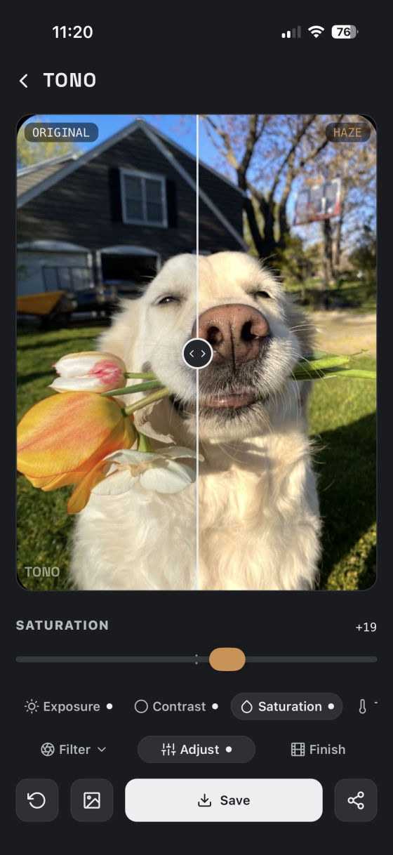 Exposure example